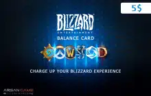 گیفت کارت بلیزارد 5 دلاری آمریکا