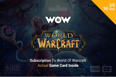 گیم تایم 30 روزه WOW آمریکا