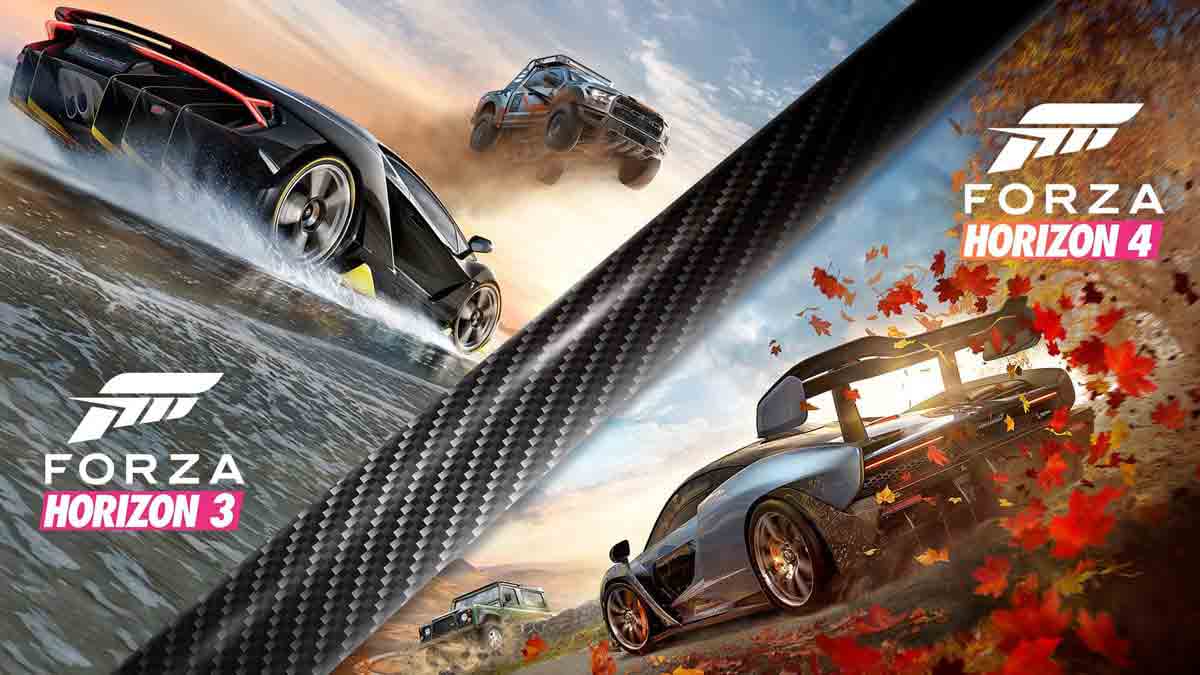 سی دی کی ویندوز 10 Forza Horizon 4 and Forza Horizon 3 Ultimate Bundle