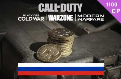 Warzone Points RU 1,000 (+100 Bonus) CP