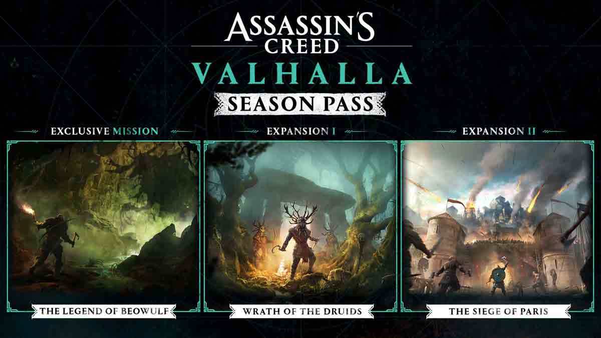 سی دی کی یوپلی Assassin's Creed Valhalla Season Pass EU