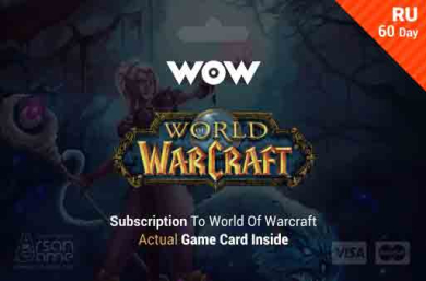 گیم تایم 60 روزه WOW روسیه