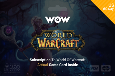 گیم تایم 60 روزه WOW آمریکا