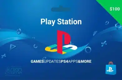 گیفت کارت پلی استیشن 100 دلاری امارات