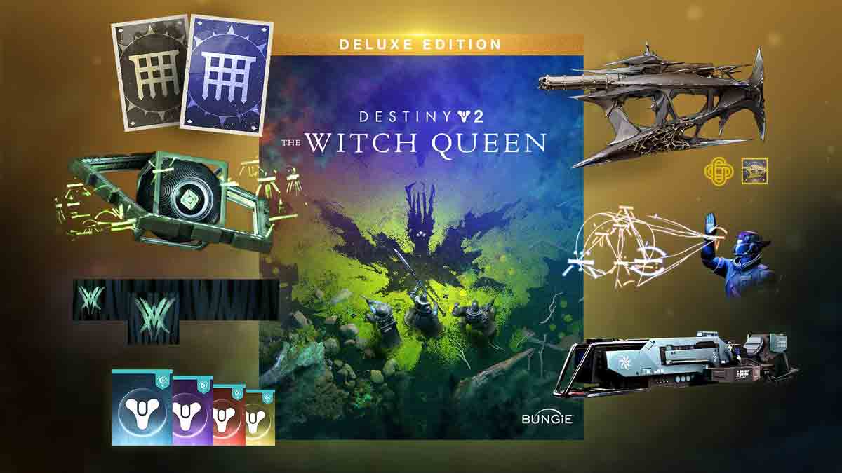 گیفت استیم Destiny 2 The Witch Queen Deluxe AR